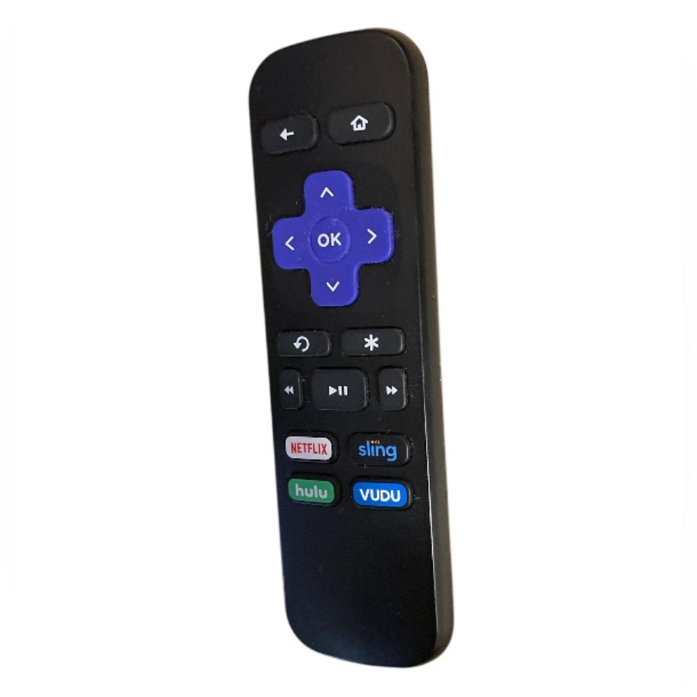 Roku remote control model RC-ALIR tested Netflix sling Hulu vudu